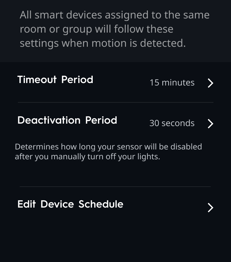 Using Motion to Control Cync Smart Devices